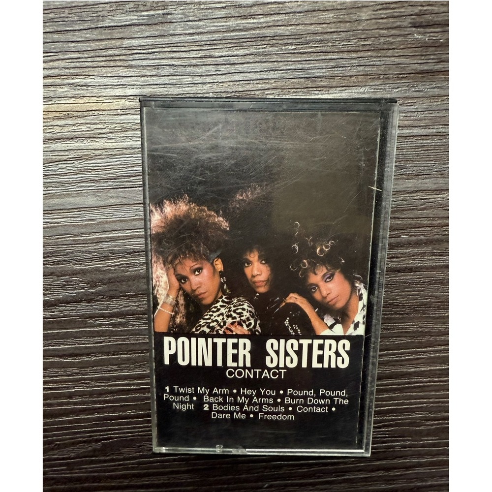 Pointer Sisters Contact Cassette Tape 1985 RCA Records‎ Richard Perry